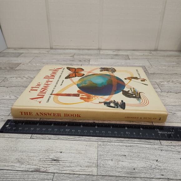 The Answer Book 300 Questions Children Ask Most Often - Mary Elting HC Book 1963 - Picture 9 of 15
